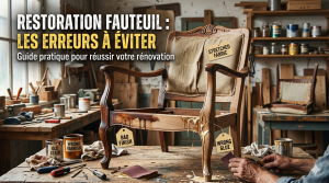 Les erreurs à éviter lors de la restauration d&rsquo;un fauteuil